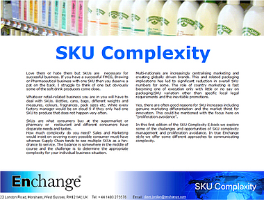 SKU Complexity E-book