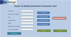 Distributor assessment tool